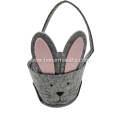 Bunny Felt Basket